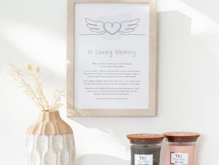 Splosh Gift of Words - In Loving Memory Cheap