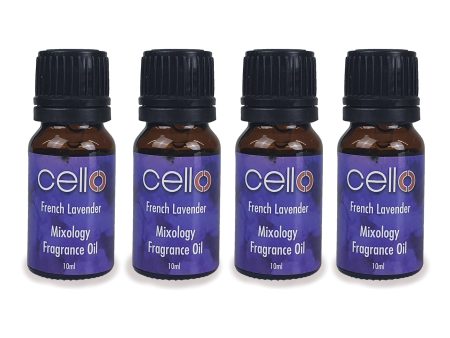 Cello Mixology Fragrance Oil - Pack of 4 - French Lavender Online Hot Sale