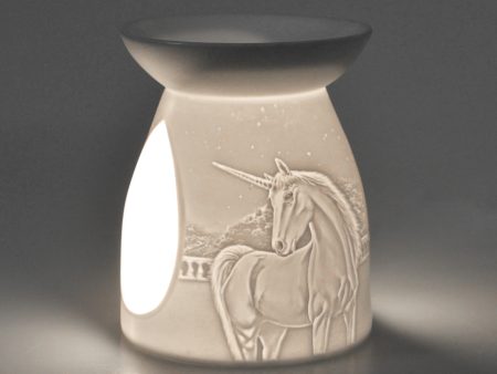 Cello Porcelain Tealight Burner - Unicorn For Cheap