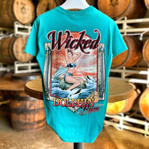 Wicked Dolphin Pin-Up Tee For Discount