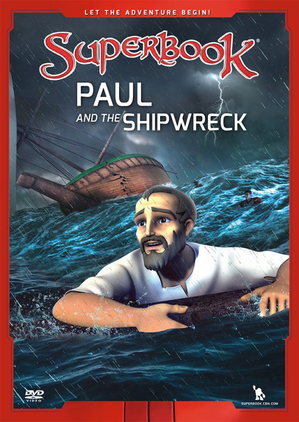 Superbook DVD - Paul and the Shipwreck Supply