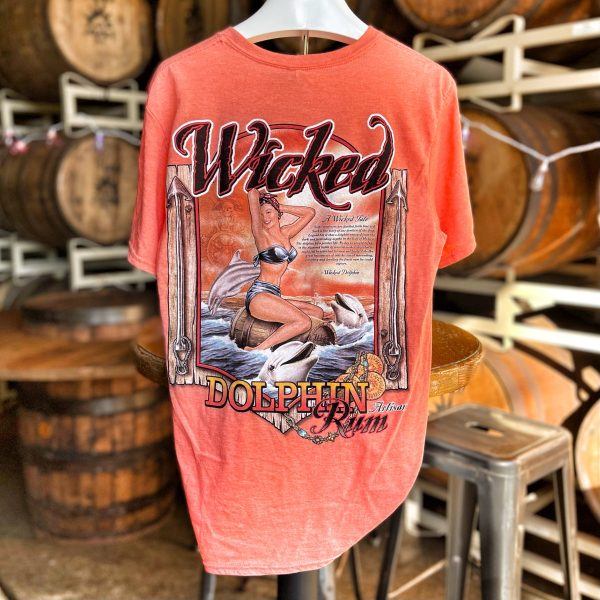 Wicked Dolphin Pin-Up Tee For Discount