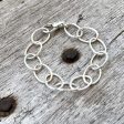 Silver Oval Link Bracelet Hot on Sale