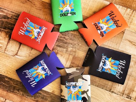 Wicked Dolphin Koozie Discount