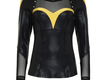 Queen Panther Athletic Long Sleeve Fashion