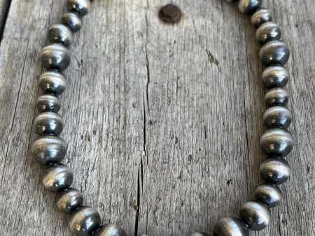 Sterling Silver Navajo Pearl Necklace For Discount