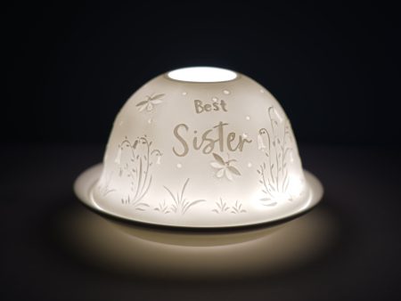 Cello Tealight Dome - Best Sister For Sale