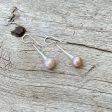 Pink Pearl Dangle Earrings Sale