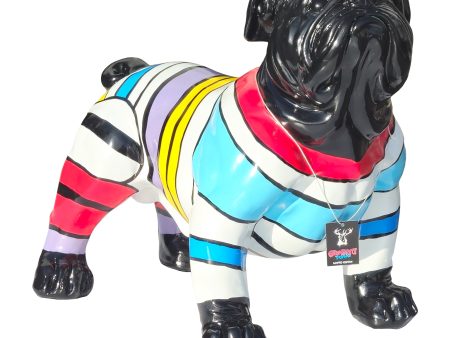 Gleneagles Graffiti Punks Animal Figure - Winston English Bulldog Cheap