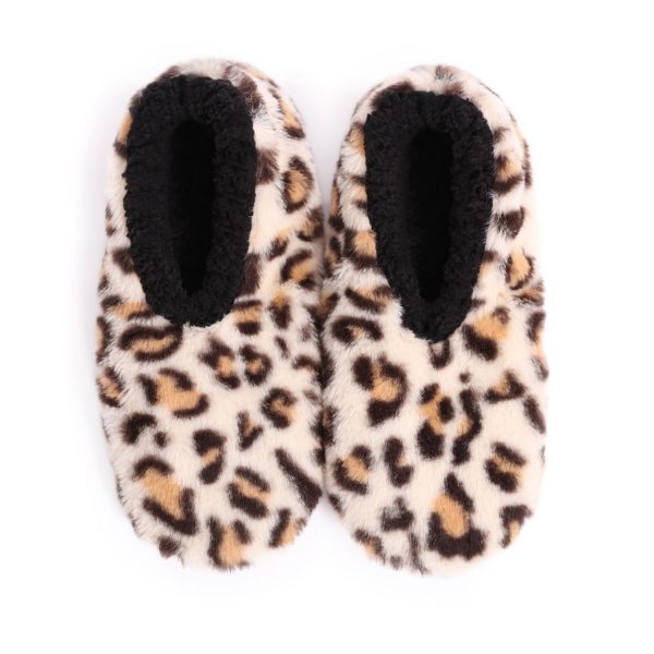 Splosh Women s Beige Leopard Slippers Supply