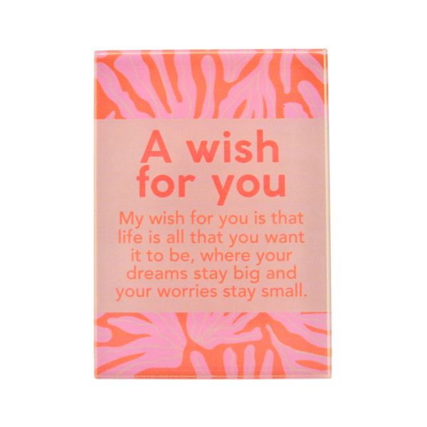 Splosh Meaningful Magnet Wish For You Supply