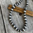 Sterling Silver Navajo Pearl Necklace For Discount