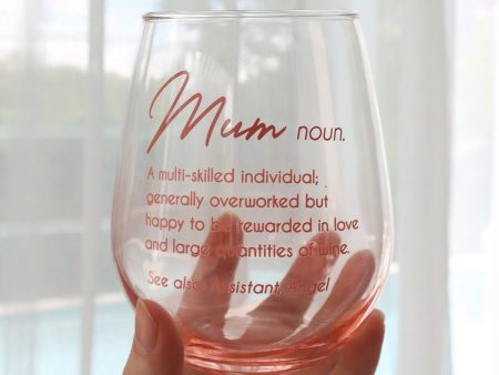 Splosh Mother s Day - Stemless Wine Glass Supply