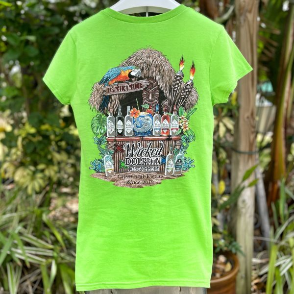 Tiki Time Tee - Ladies Online now