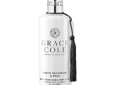 Grace Cole White Nectarine & Pear Hand Lotion 300ml For Sale