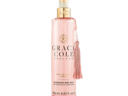 Grace Cole Vanilla Blush & Peony Body Mist 250ml on Sale