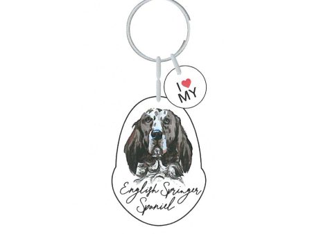 Splosh Pet Keyring - English Springer Spaniel Discount