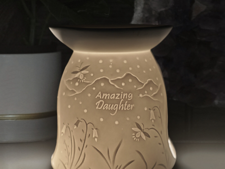 Cello Porcelain Tealight Burner - Amazing Daughter Discount