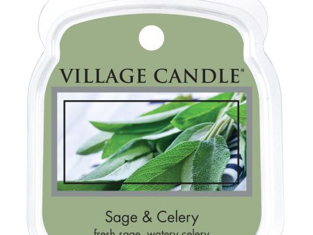 Village Candle Wax Melt - Sage & Celery Online now