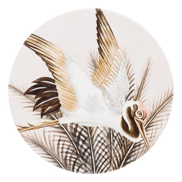 Splosh Exotic Ceramic Coaster Brown Crane Online