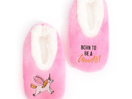 Splosh Kids Pink Unicorn Slippers Discount