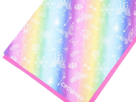 Rainbow Princess Yoga Towel Online Hot Sale