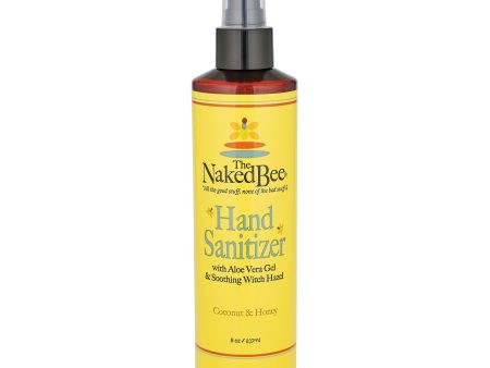 The Naked Bee Coconut & Honey Hand Sanitiser Spray 8oz Discount