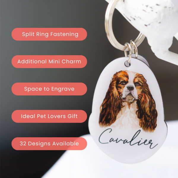 Splosh Pet Keyring - Cavalier Sale