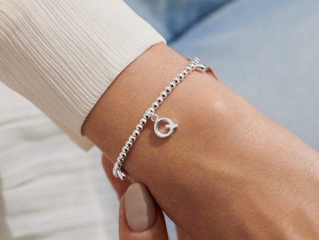 Joma Jewellery Bracelet - A Little Alphabet  Q  Online