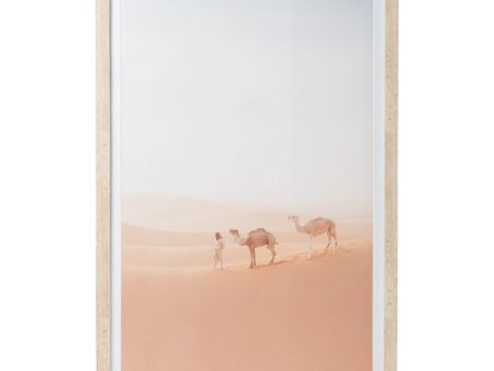 Splosh Modern Oasis Camel Glass Print 40x60 Online now