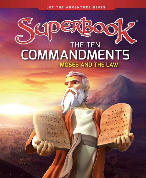 Superbook - The Ten Commandments: Moses and the Law (Book) Fashion