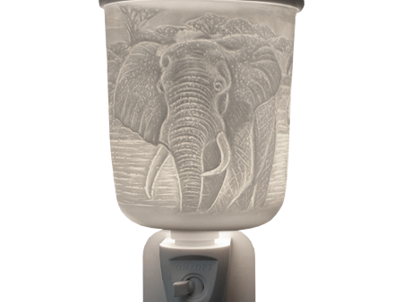 Cello Porcelain Plug In Electric Wax Burner - Elephant For Discount