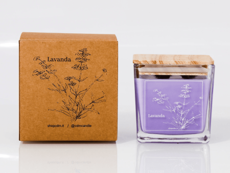 Lavanda - candela profumata in vetro Discount