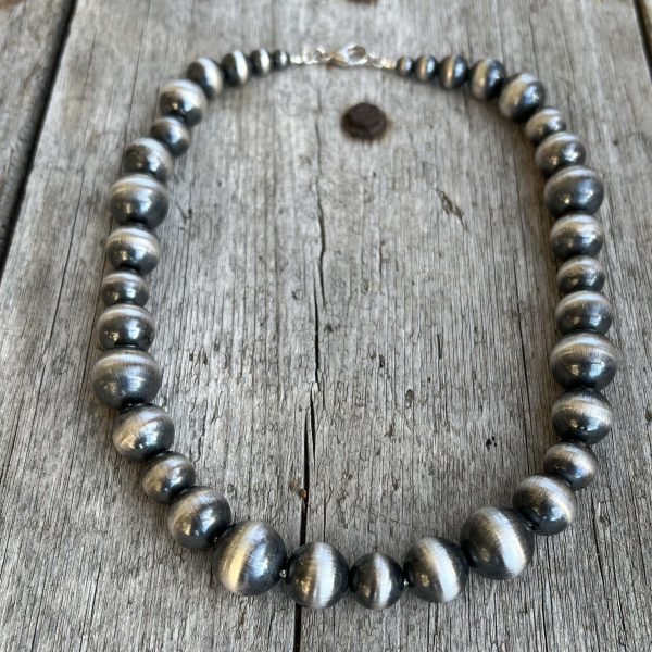 Sterling Silver Navajo Pearl Necklace For Discount