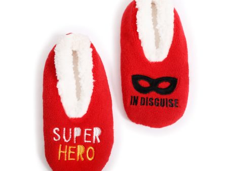 Splosh Kids Red Hero Slippers Cheap