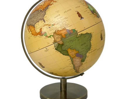 Gleneagles Travel Globe -  Antique Style Online Hot Sale