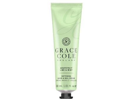 Grace Cole Grapefruit, Lime & Mint Hand & Nail Cream 30ml For Discount