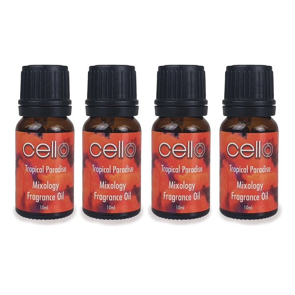 Cello Mixology Fragrance Oil - Pack of 4 - Tropical Paradise Online