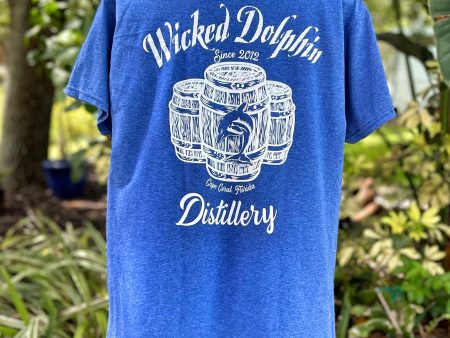 Men s Barrel Design Tee Discount