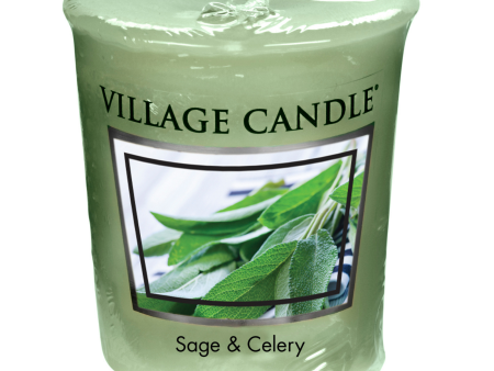 Village Candle Votive - Sage & Celery on Sale