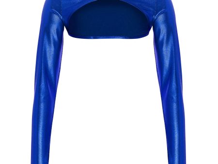 Sapphire Jewel Athletic Shrug Supply