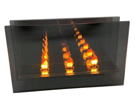 Gleneagles Smoke Trio Infinity Flame - LED USB Lamp Online Sale