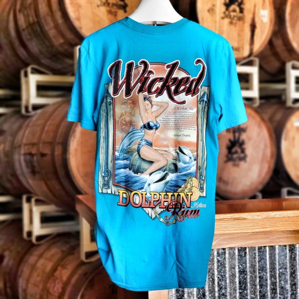 Wicked Dolphin Pin-Up Tee For Discount