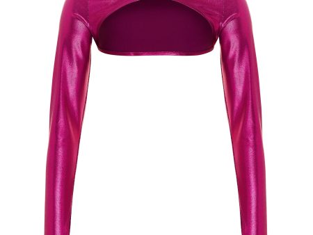 Garnet Jewel Athletic Shrug For Cheap