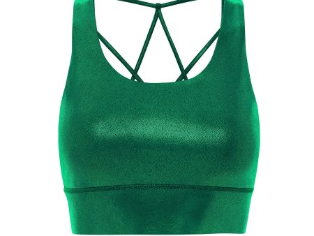 Emerald Jewel Sports Bra Online now