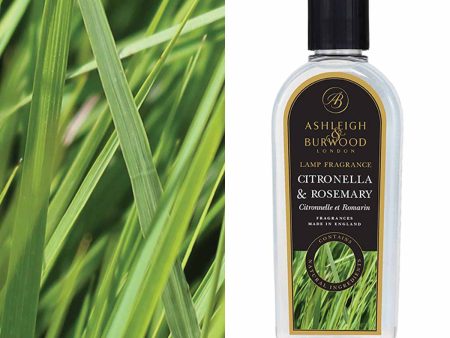 Ashleigh & Burwood Lamp Fragrance 500ml - Citronella & Rosemary Online