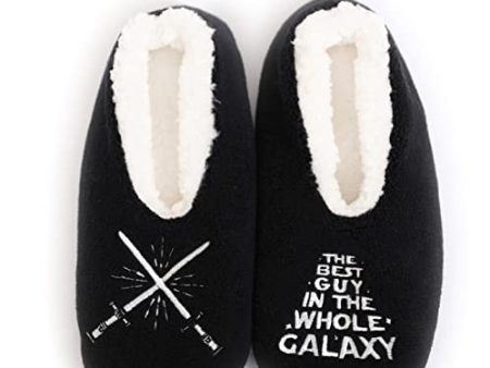 Splosh Men s Black Space Slippers Fashion