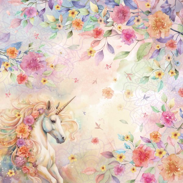 Majestic Unicorn - 12” x 12” Paper Pad Online Hot Sale