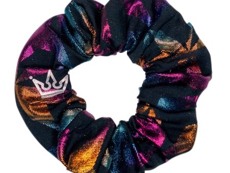 Geodesic Night Zipper Scrunchie Sale