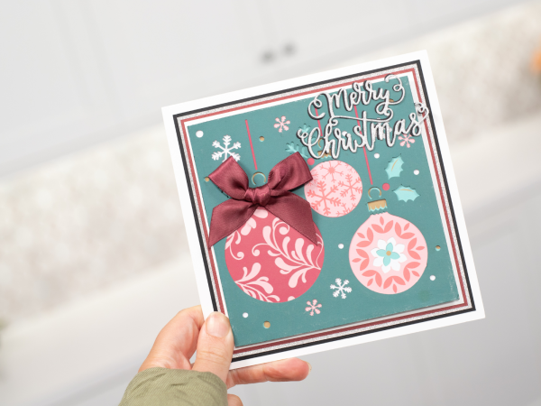 5.5  x 5.5  Pre-Cut Christmas Layering Cards - 40 Pack Online now